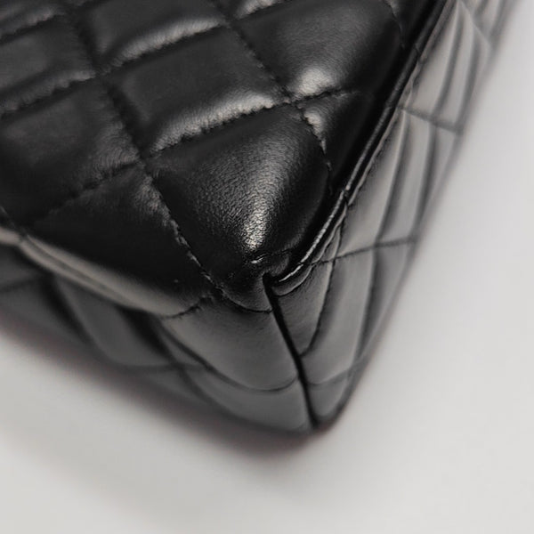 KELLY Mini Quilted Lambskin Black