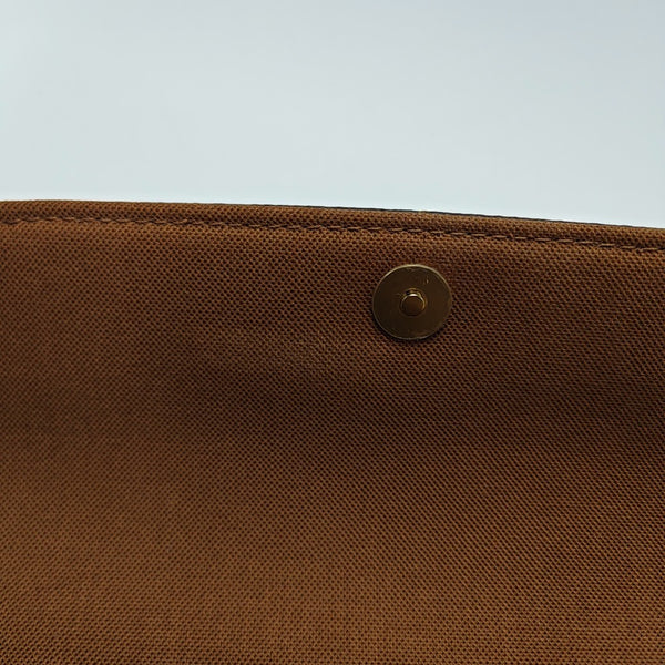 IVY Monogram Coated Canvas Brown