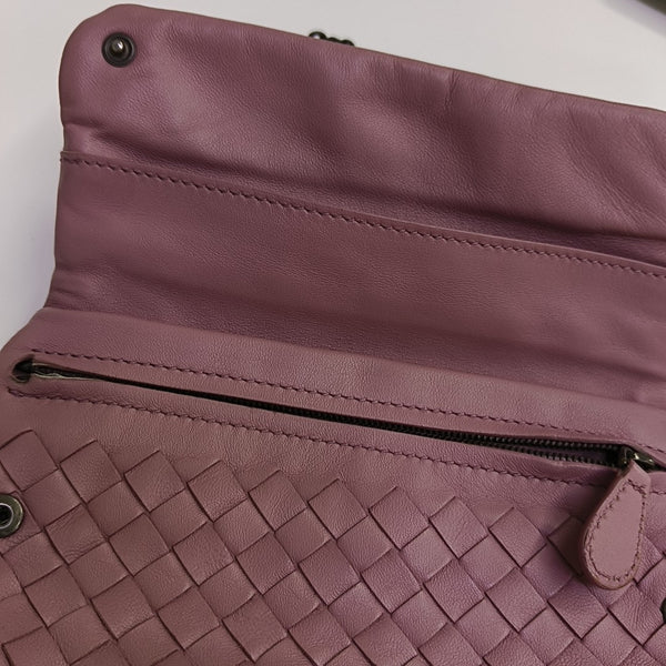 Lambskin Shoulder Bag Pink