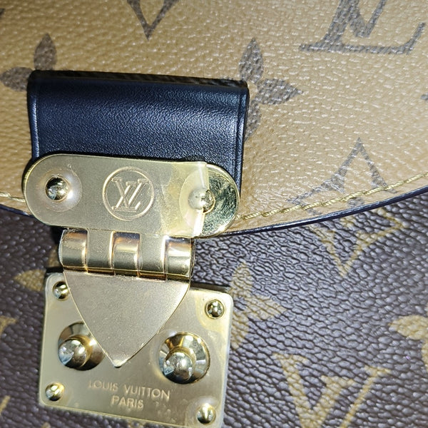 EDEN Monogram Coated Canvas Brown