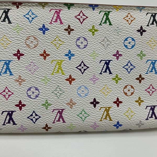 LV × TM INSOLITE Monogram Coated Canvas White Wallet