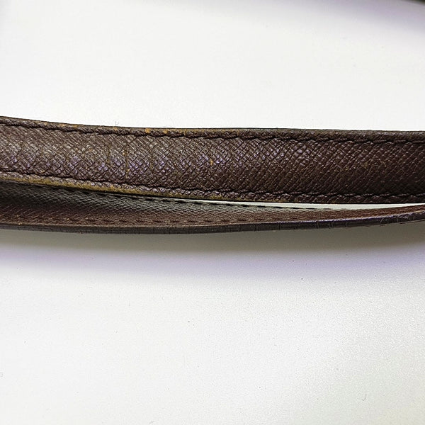 BUCKET PM Damier Ebene Coated Canvas Brown