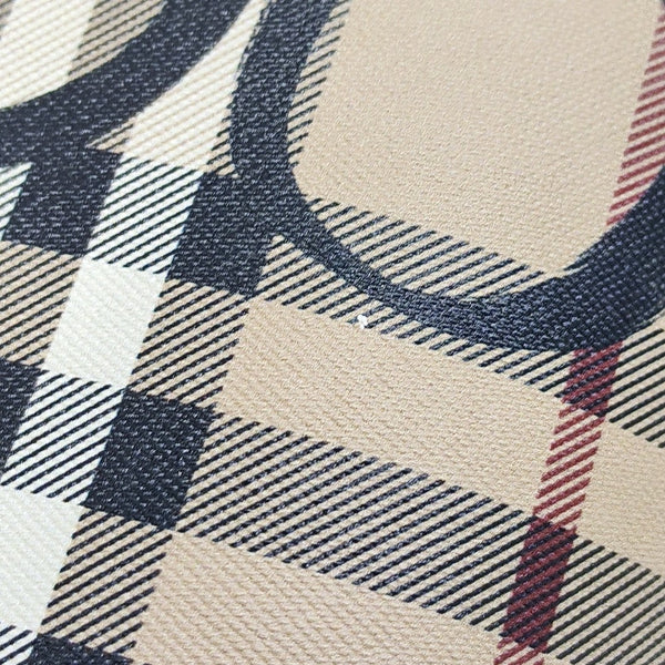 Coated Canvas Tote Bag Beige