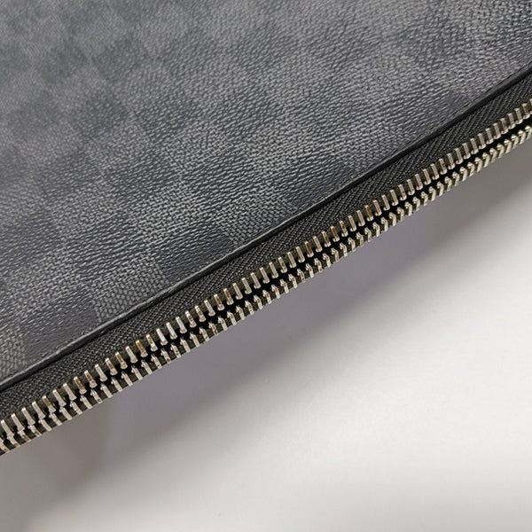 JOUR PM Damier Graphite Coated Canvas Gray