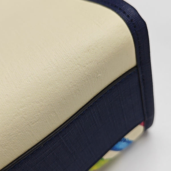 Coated Canvas Tote Bag Beige