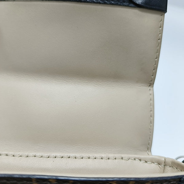 TRUNK Monogram Coated Canvas Brown