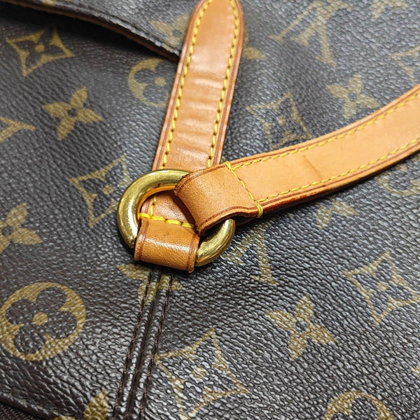 TOTALLY GM Monogram Coated Canvas Brown
