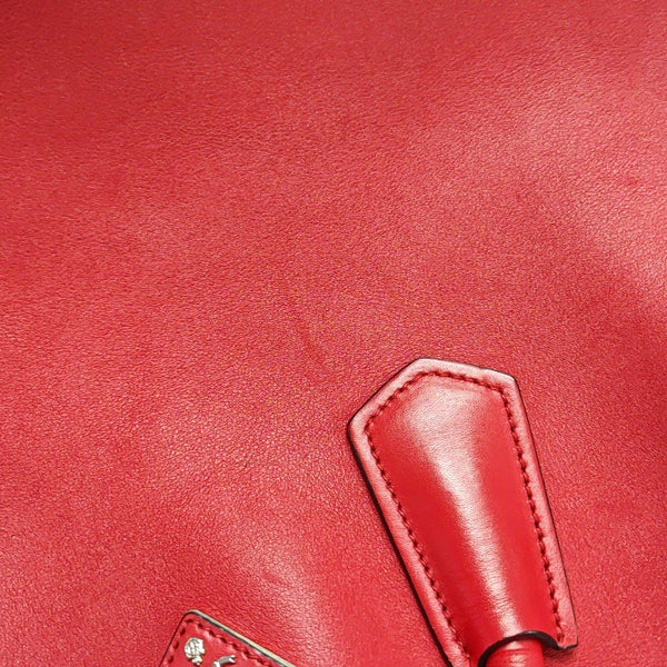 Double Calfskin Red