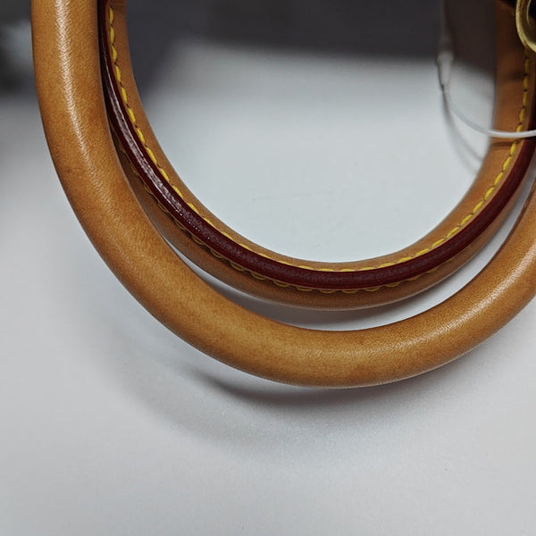ALMA BB Monogram Coated Canvas Brown
