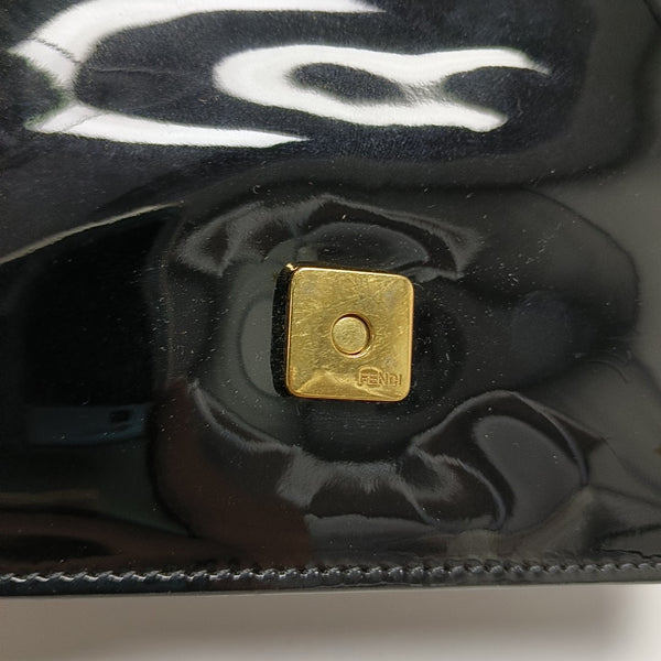 Karligraphy Patent Leather Black