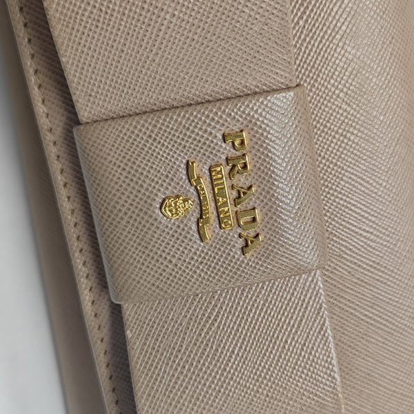 Fiocco Bow Calfskin Pink
