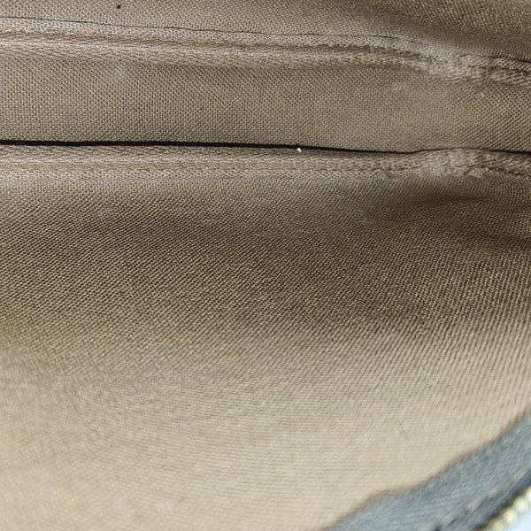 ACCESSOIRES Monogram Coated Canvas Brown