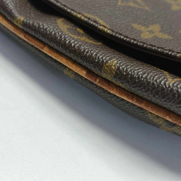 MUSETTE TANGO Monogram Coated Canvas Brown