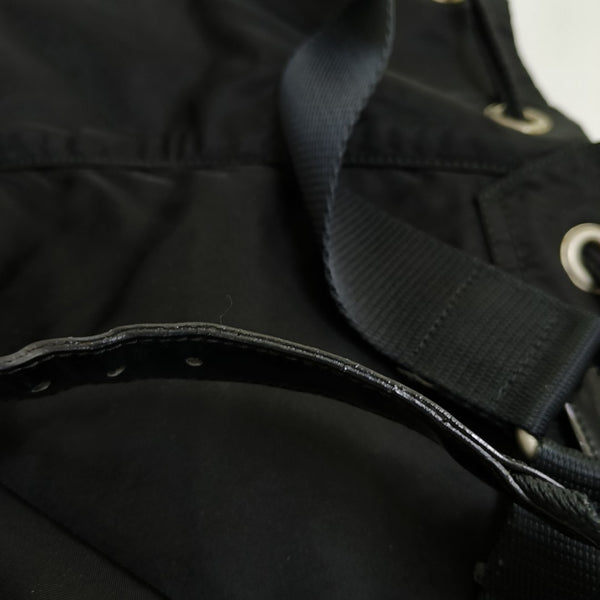 Nylon Backpack Black