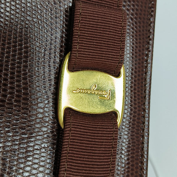 Ginny Calfskin Brown Coin Purse