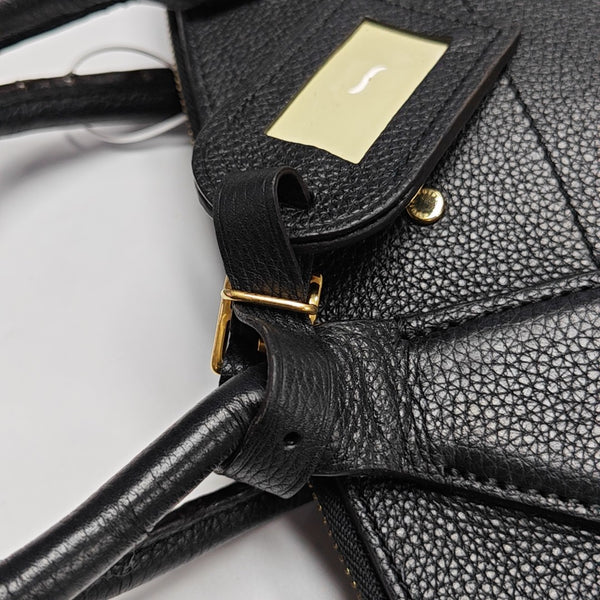 CITY STEAMER MM Calfskin Black