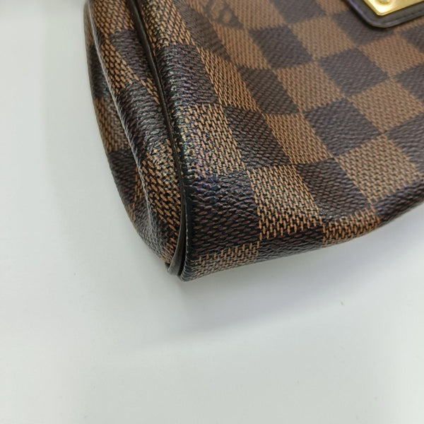 EVA Damier Ebene Coated Canvas Brown