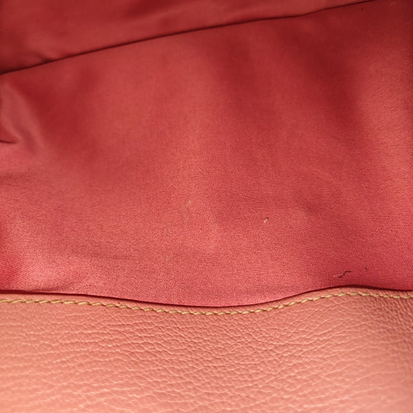 Calfskin Shoulder Bag Pink