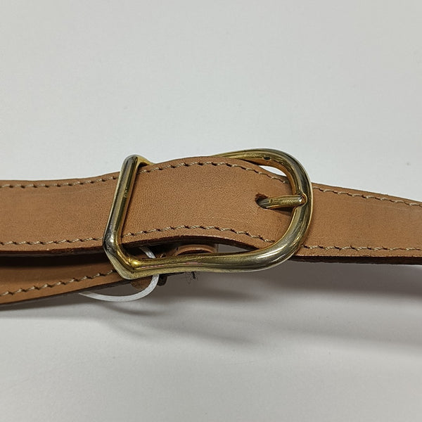 Coated Canvas Shoulder Bag Brown
