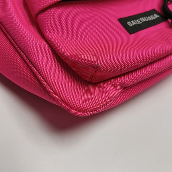 Fabric Shoulder Bag Red