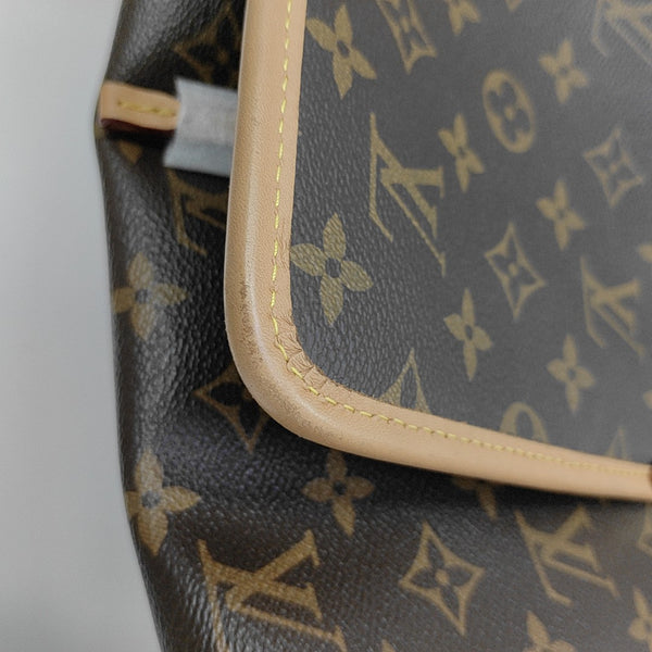 CARRYALL MM Monogram Coated Canvas Brown