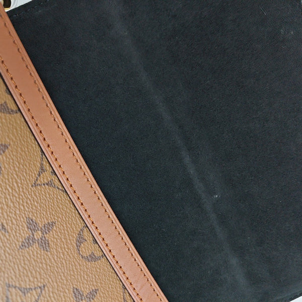 DAUPHINE MM Monogram Coated Canvas Brown