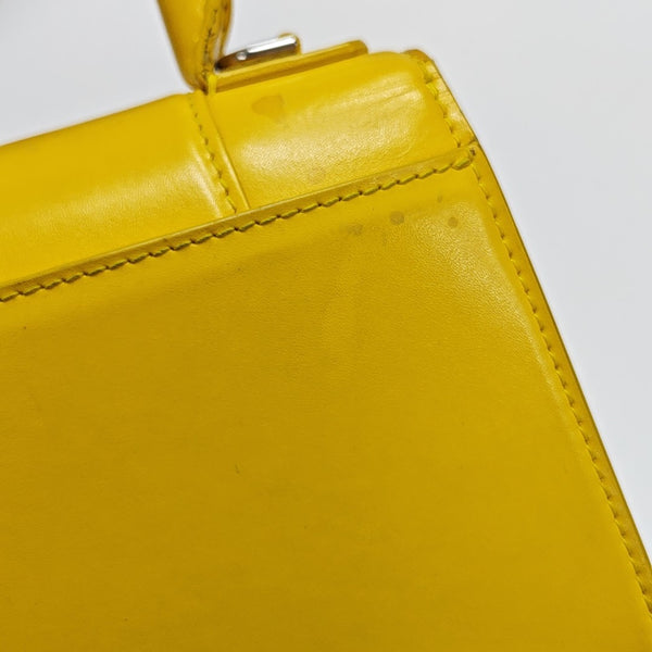 Hourglass XS Calfskin Yellow