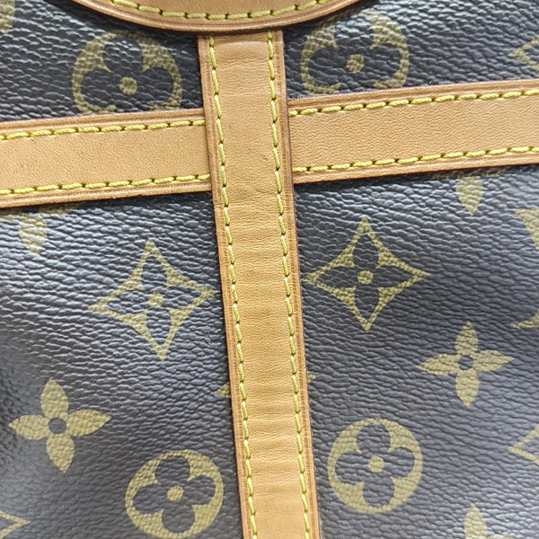 DUFFLE Monogram Coated Canvas Brown