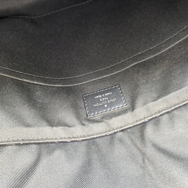 DISTRICT PM Monogram Coated Canvas Gray