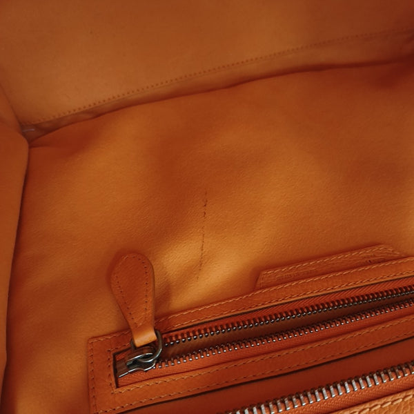 LUGGAGE Mini Calfskin Orange