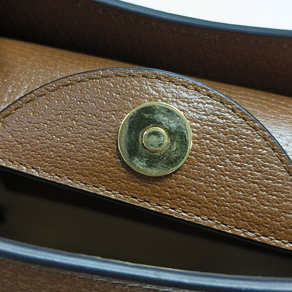 Diana Small Calfskin Brown