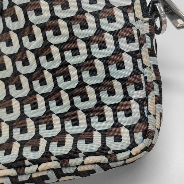Nylon Shoulder Bag Blue