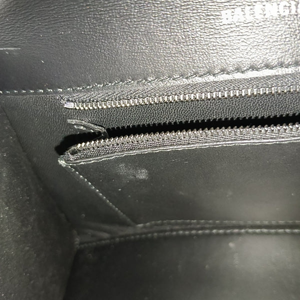 Hourglass S Calfskin Black