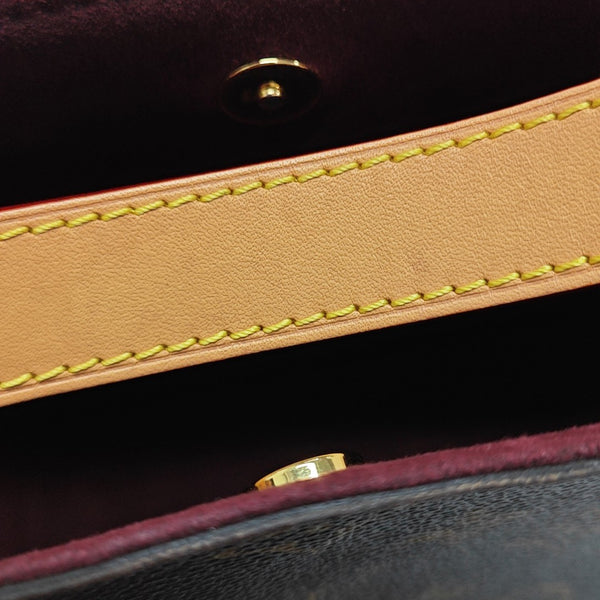 ALL IN Monogram Coated Canvas Brown