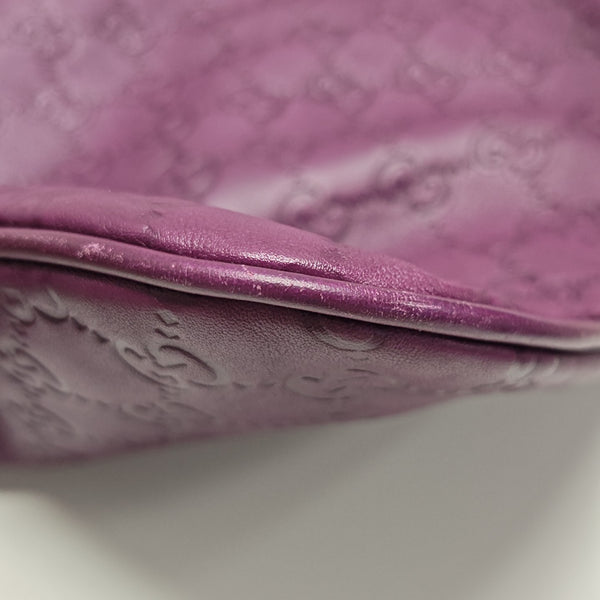Britt Monogram Calfskin Purple