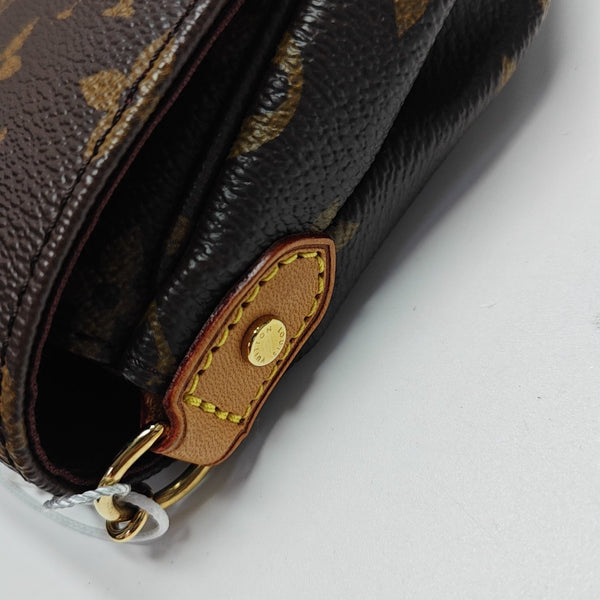 FAVORITE PM Monogram Coated Canvas Brown