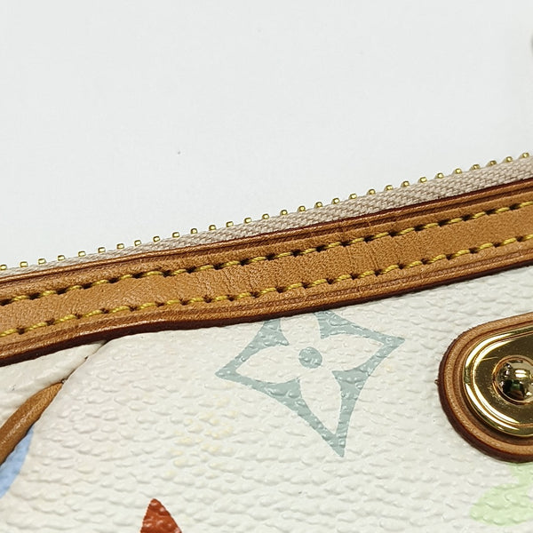 LV × TM VINTAGE MILLA Monogram Coated Canvas White