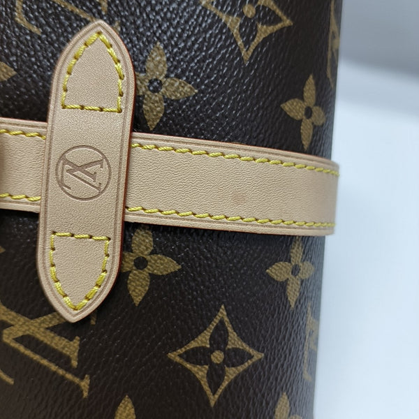 SAUMUR BB Monogram Coated Canvas Brown
