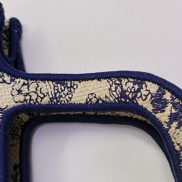 Book Tote Mini Fabric Blue