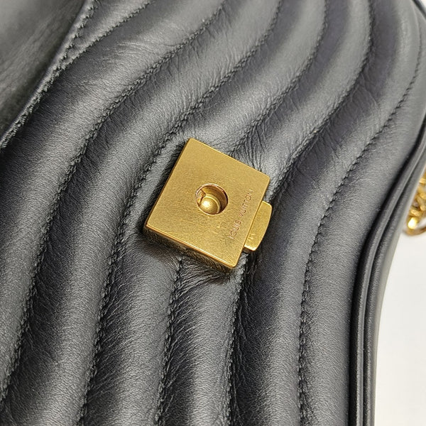 NEW WAVE MM Quilted Calfskin Black