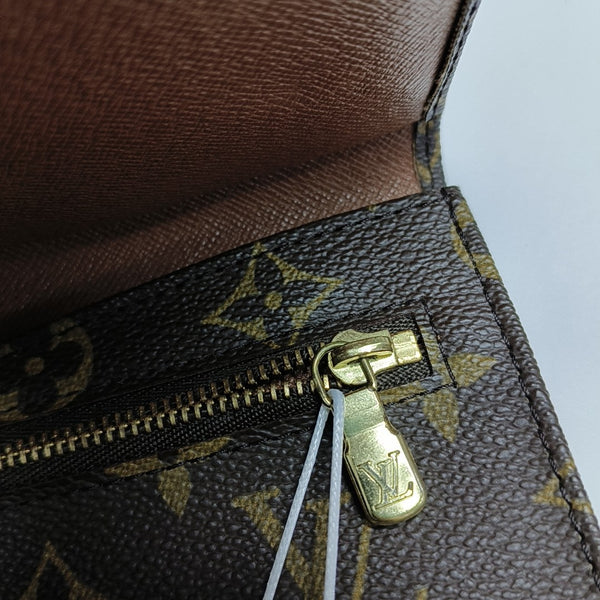 POCHETTE RABAT Monogram Coated Canvas Brown