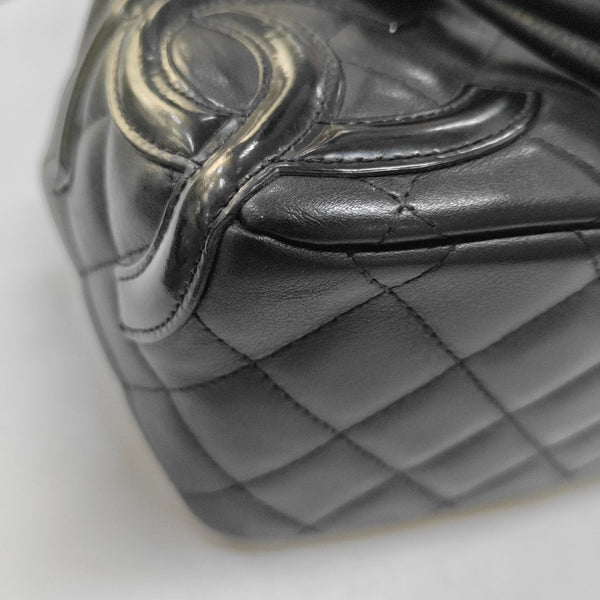CAMBON Mini Quilted Calfskin Black