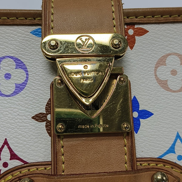 LV × TM SHIRLEY Monogram Coated Canvas White