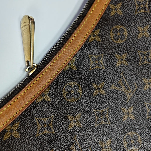 TULUM GM Monogram Coated Canvas Brown