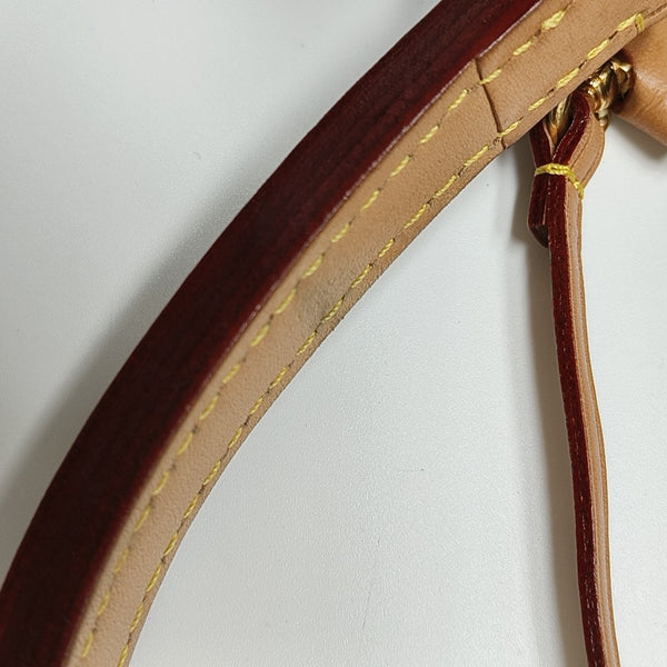 CLUNY MM Monogram Coated Canvas Brown