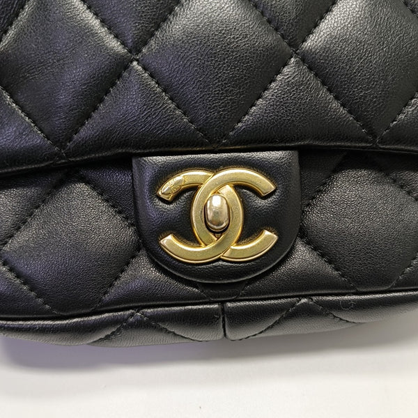 CLASSIC FLAP Mini Quilted Lambskin Black