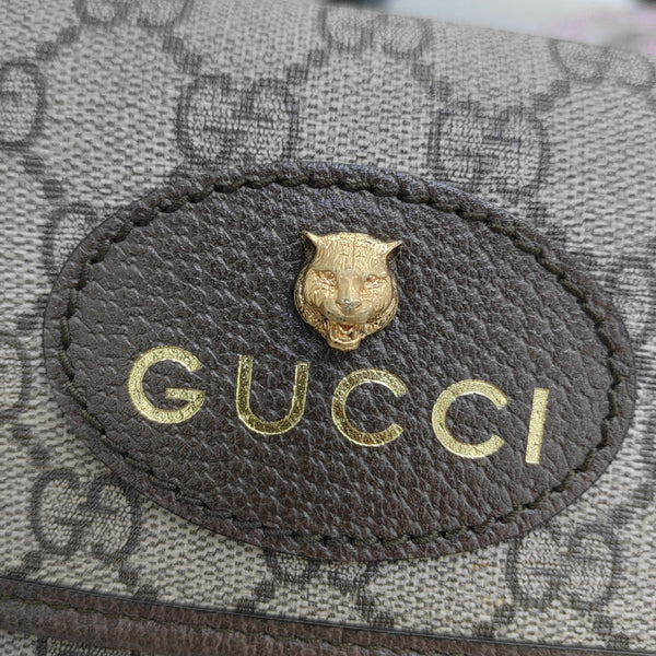 Neo Vintage Monogram Coated Canvas Beige