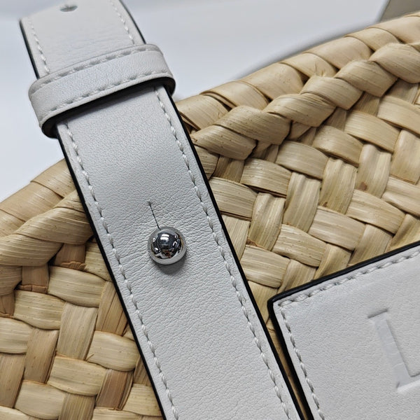 Basket Small Straw Beige