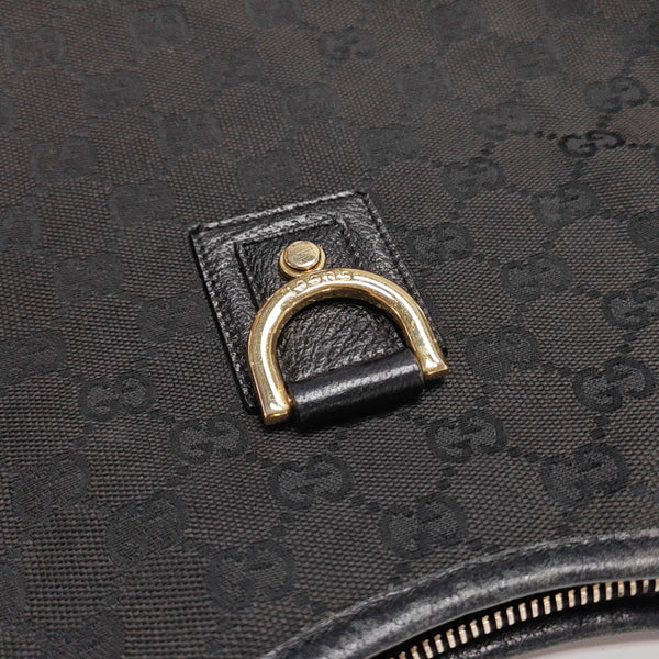 Abbey Monogram Canvas Black
