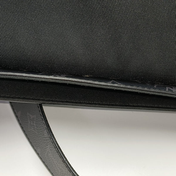 TAIGARAMA Monogram Coated Canvas Black